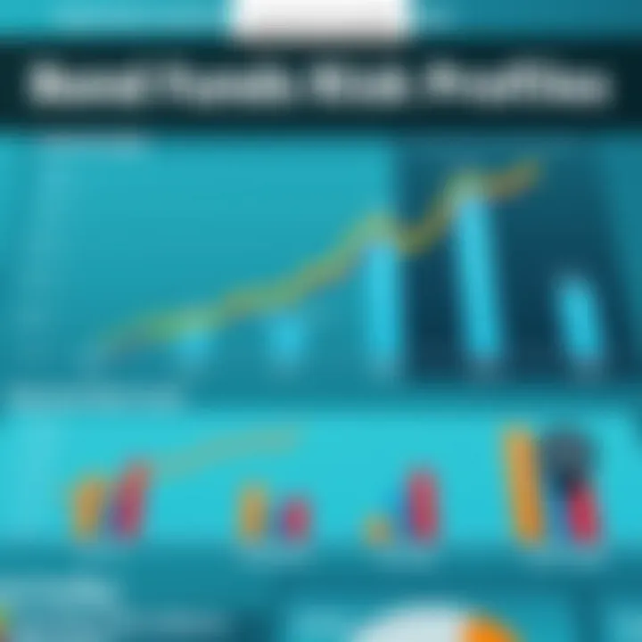 Bond Funds Risk Profiles Overview An infographic detailing risk profiles of various bond funds