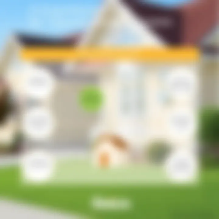 Diagram depicting the claims process for renters insurance