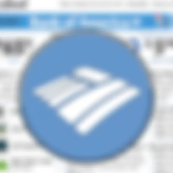 Bank of America Logo Bank of America logo illustration