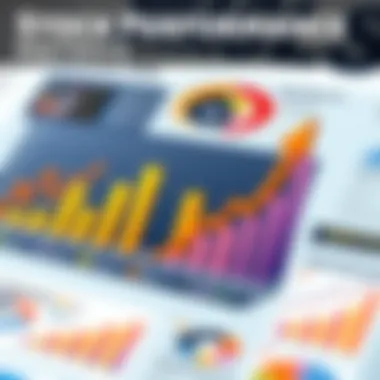 An analytical representation of stock performance metrics.