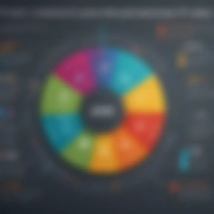 Chart showing common challenges in business evaluations