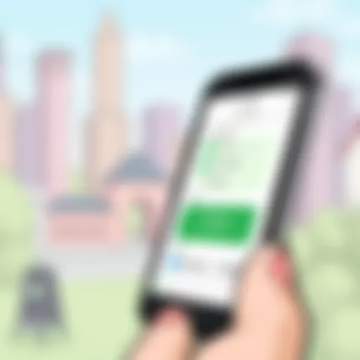 User interface of Cash App on a smartphone