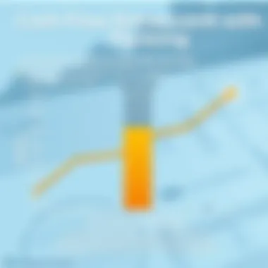 Graph showcasing cash flow improvement through factoring
