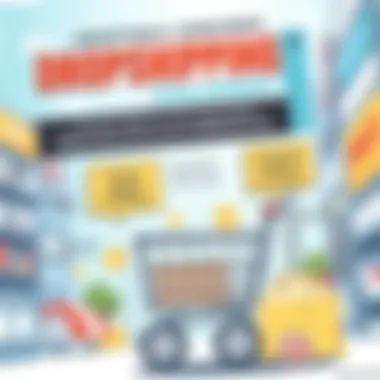 Identifying and Overcoming Dropshipping Challenges Illustration depicting challenges faced in dropshipping