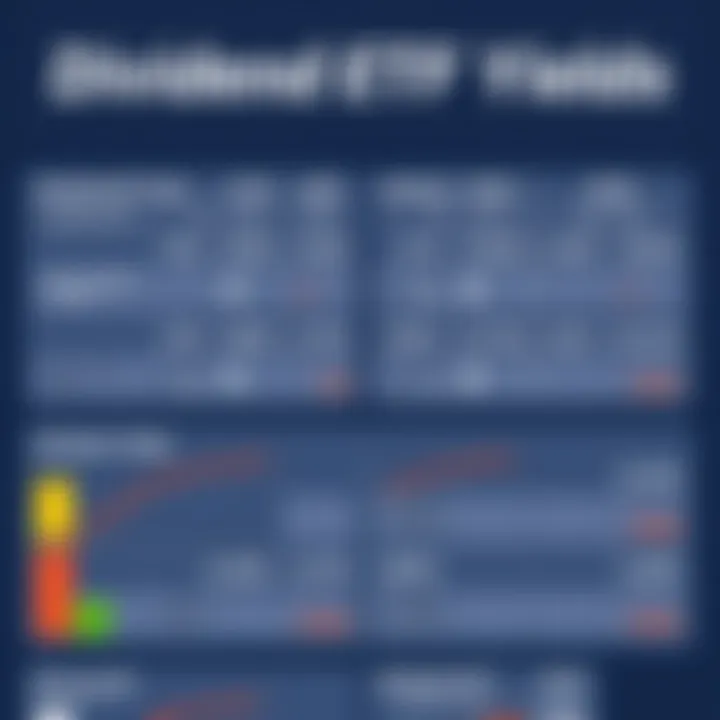 Comparing Dividend ETF Yields Comparison of various dividend ETF yields