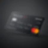 Visual representation of the NetSpend Mastercard showcasing its sleek design.