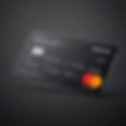 Visual representation of the NetSpend Mastercard showcasing its sleek design.