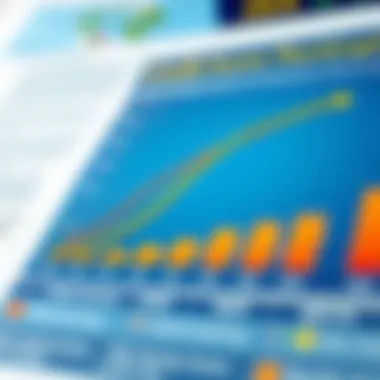 Credit Score Fluctuations with Debt Management Graph illustrating credit score fluctuations due to debt management strategies