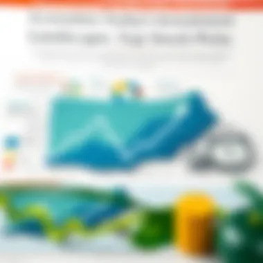 An insightful graph displaying economic indicators and their impact on investments