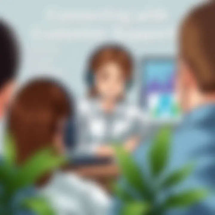 Connecting with Customer Support Customer support communication