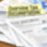 Overview of Tax Documentation An overview of tax documents and forms laid out for assessment