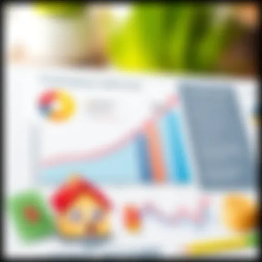 A graph illustrating credit score improvement