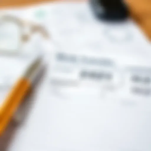 Detailed view of a bank wire transfer form