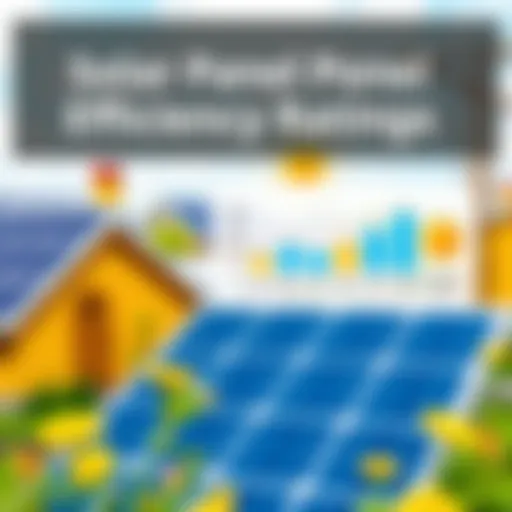 Solar panel efficiency ratings