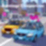 Visual representation of earnings comparison between Uber and Lyft