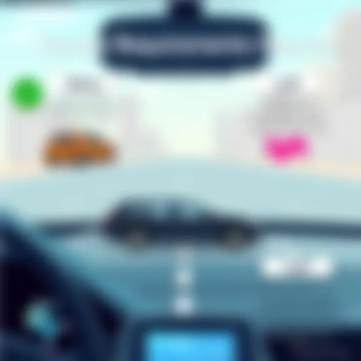 Overview of vehicle requirements for Uber and Lyft