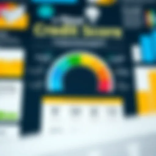 Visual representation of credit scores