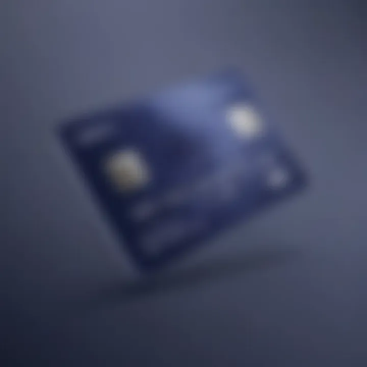 An overview of the Indigo Bank Card showcasing its sleek design