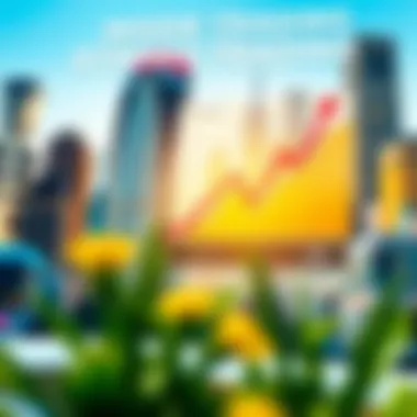 Graph illustrating the impact of insider trading on market trends