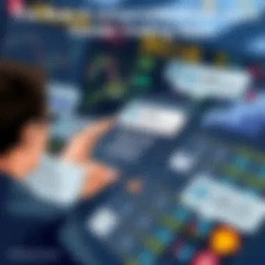 Visual representation of insider trading notifications