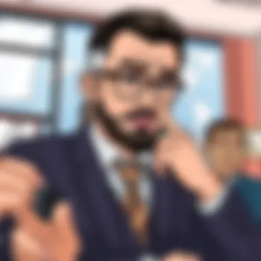 A thoughtful individual analyzing tax strategies