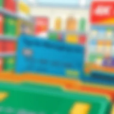 Tips for managing store credit cards displayed creatively