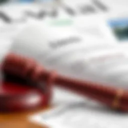 Legal documents related to property liens