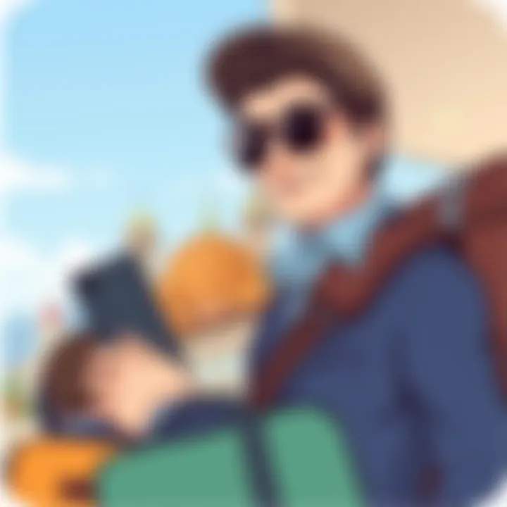 Frequent travelers enjoying rewards benefits