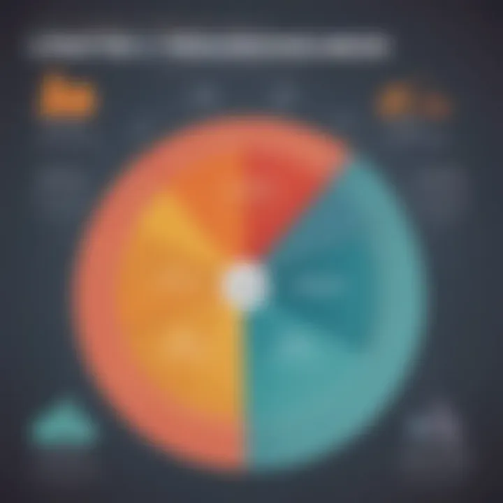 Diagram showing the impact of loan forgiveness on financial wellness