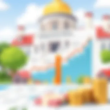 Economic Policies and Their Influence on Household Finance A graph illustrating the impact of economic policies on personal finance