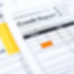 A close-up of a credit report highlighting scores