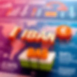 Conceptual representation of IBAN in international finance.