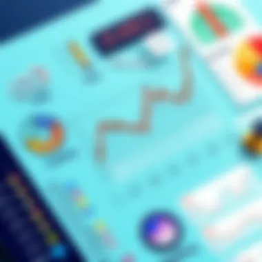 Conceptual image of analytical tools