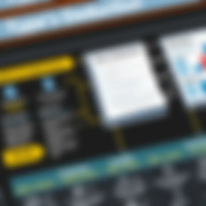 Visual representation of various deductions