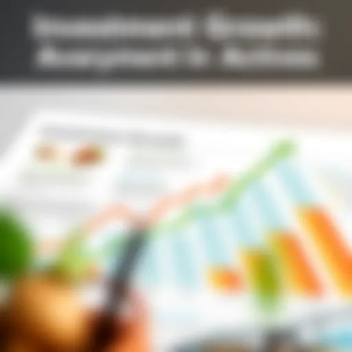 Investment Growth Overview Visual representation of investment growth