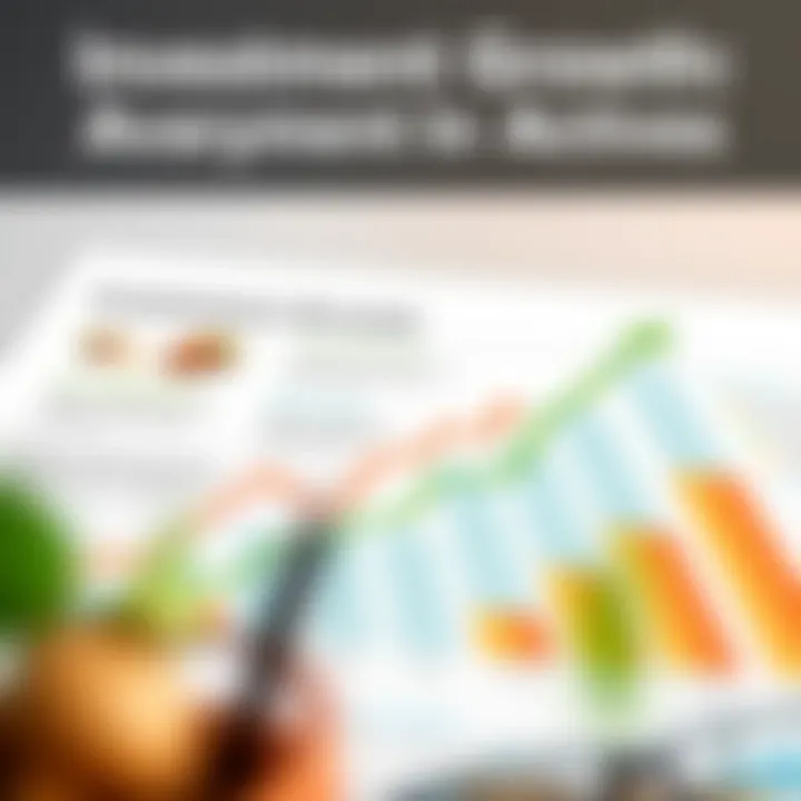Investment Growth Overview Visual representation of investment growth
