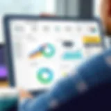 Interactive dashboard showcasing investment options