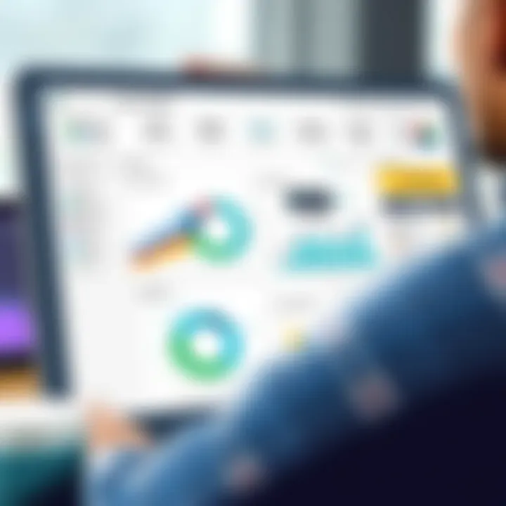 Investment Dashboard Overview Interactive dashboard showcasing investment options