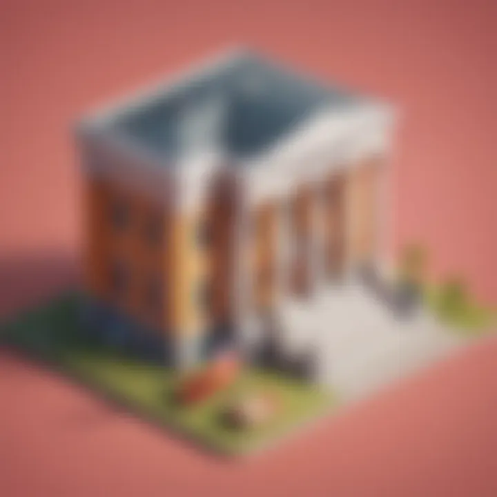 A conceptual image of a bank building, signifying the importance of choosing the right banking partner.