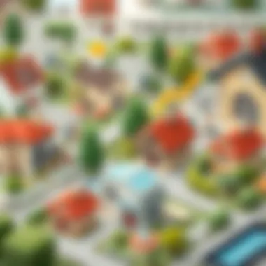 Investment Strategies in Housing Conceptual image depicting investment strategies in real estate