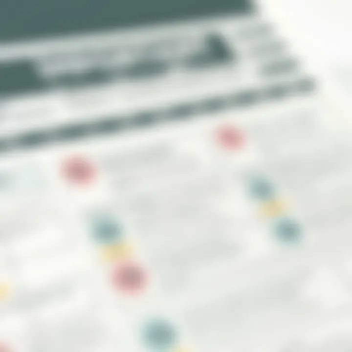 Calendar marked with tax deadlines