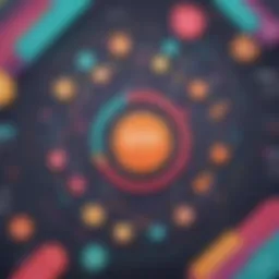 Digital marketplace overview with interactive elements