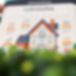 A visual representation of different mortgage types