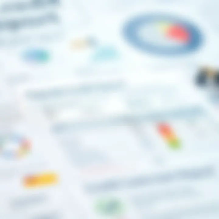 Illustration of evaluating credit report