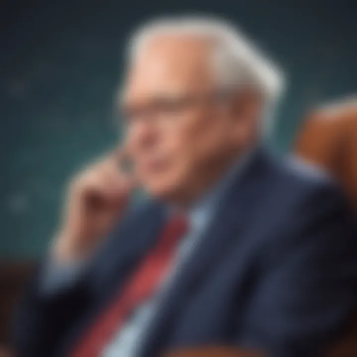 Warren Buffett discussing investment strategies