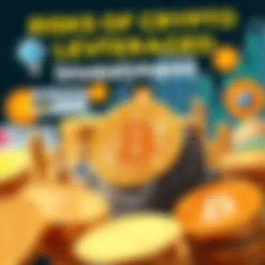 Infographic depicting risks associated with crypto leveraged investments