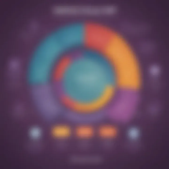 Infographic showing types of information in a credit report