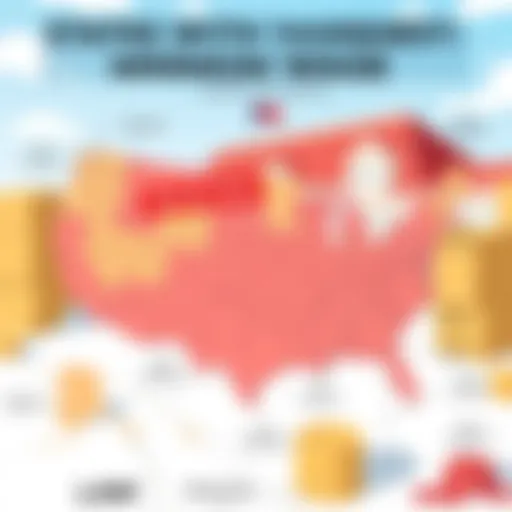 An overview of states with the highest minimum wage laws in the US