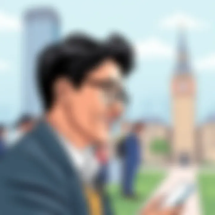 Graphic illustrating employee engagement in public corporations