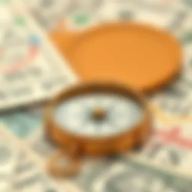 Guidance in Financial Decisions A compass symbolizing guidance in financial decisions